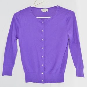 XS Purple Cardigan